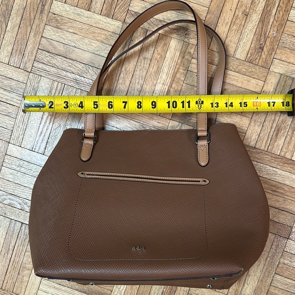 Ralph Lauren leather tote- like new - Picture 15 of 15